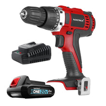 Load image into Gallery viewer, MATRIX 20v X-ONE Cordless Drill Driver Kit - MATRIX Australia