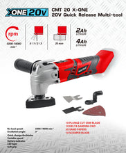 Load image into Gallery viewer, 20v X-ONE Cordless Multi Tool - MATRIX Australia