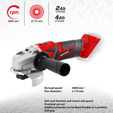 Load image into Gallery viewer, MATRIX 20V X-ONE Drill Impact Driver Angle Grinder Combo Kit - MATRIX Australia