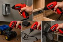 Load image into Gallery viewer, KULLER 4.8V Cordless Electric Screwdriver Kit – Rechargeable 24 Piece Power Driver Set