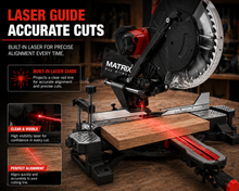 Load image into Gallery viewer, MATRIX 305MM 12" Sliding Compound Mitre Saw