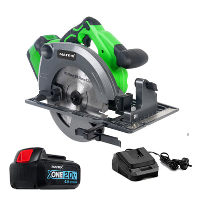 MATRIX 20V X-ONE Brushless Circular Saw Kit