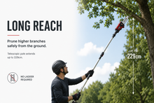 Load image into Gallery viewer, MATRIX 20v X-ONE Cordless Pole Chainsaw Kit incl Battery