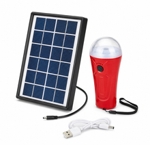 Load image into Gallery viewer, SF-3W Solar LED Torch Emergency Camping Light Powerbank