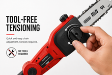 Load image into Gallery viewer, MATRIX 20v X-ONE Cordless Pole Chainsaw Kit incl Battery