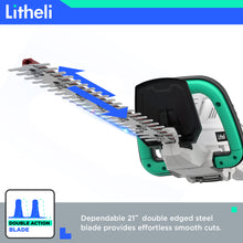 Load image into Gallery viewer, LITHELI 40V Cordless Hedge Trimmer Kit incl Battery &amp; Charger - MATRIX Australia