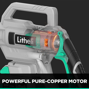 LITHELI 20v Cordless High Pressure Washer Cleaner Kit with 4.0A Battery - MATRIX Australia