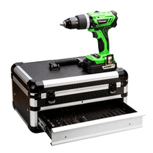 Load image into Gallery viewer, KAWASAKI 20V X-ONE Brushless Drill and Accessories Toolbox Two Batteries Kit - MATRIX Australia