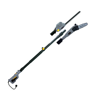 Corded Electric Pole Chainsaw / Hedge Trimmer Multi function 2in1 - MATRIX Australia