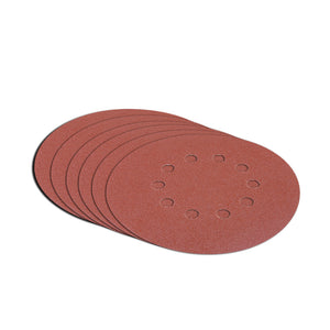 6 Pieces 10 Holes Sanding Discs Sander Paper For Drywall Sander ?? 225 - MATRIX Australia