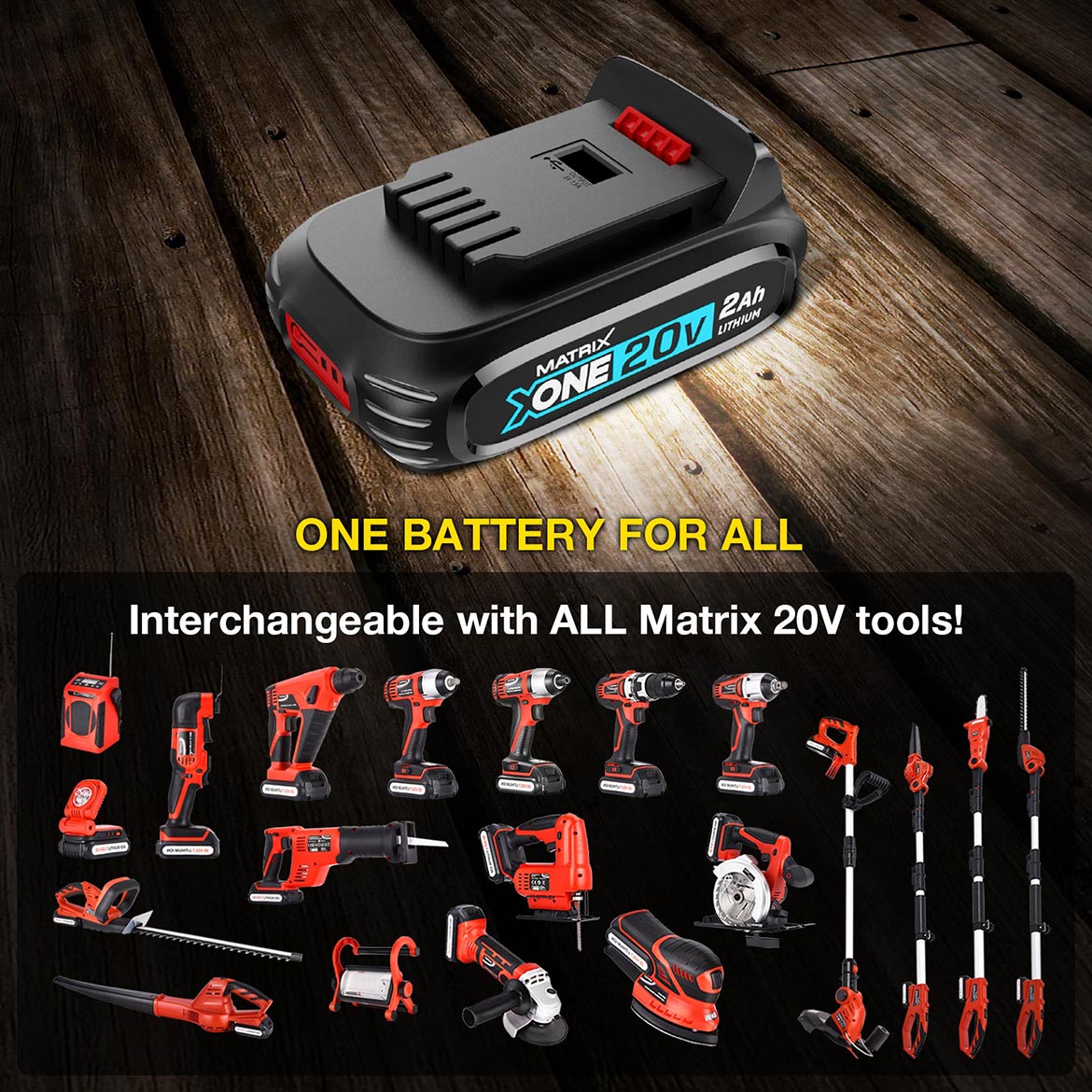 Matrix deals 20v battery